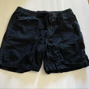 Hurley black 100% cotton shorts